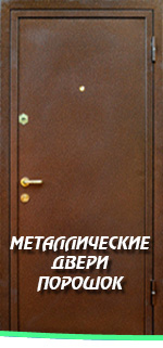 Металлические двери ПОРОШОК
